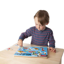 Load image into Gallery viewer, Construction Tools Sound Puzzle - 8 pieces