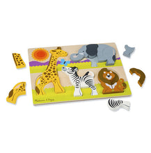 Load image into Gallery viewer, Chunky Wooden Jigsaw Puzzle - Safari