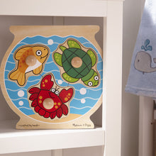 Load image into Gallery viewer, Fish Bowl Jumbo Knob Puzzle - 3 Pieces