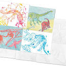 Load image into Gallery viewer, Dinosaurs Rubbing Plates