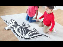 Load and play video in Gallery viewer, Jumbo Dinosaur Floor Puzzle - Triceratops