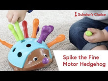 Load and play video in Gallery viewer, Spike the Fine Motor Hedgehog