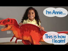Load and play video in Gallery viewer, Jumbo Dinosaur Floor Puzzle - T-REX