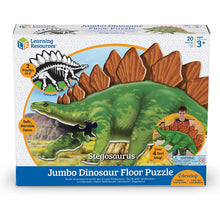 Load image into Gallery viewer, Jumbo Dinosaur Floor Puzzle - Stegosaurus