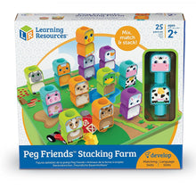 Load image into Gallery viewer, Peg Friends™ Stacking Farm