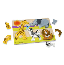 Load image into Gallery viewer, Chunky Wooden Jigsaw Puzzle - Safari
