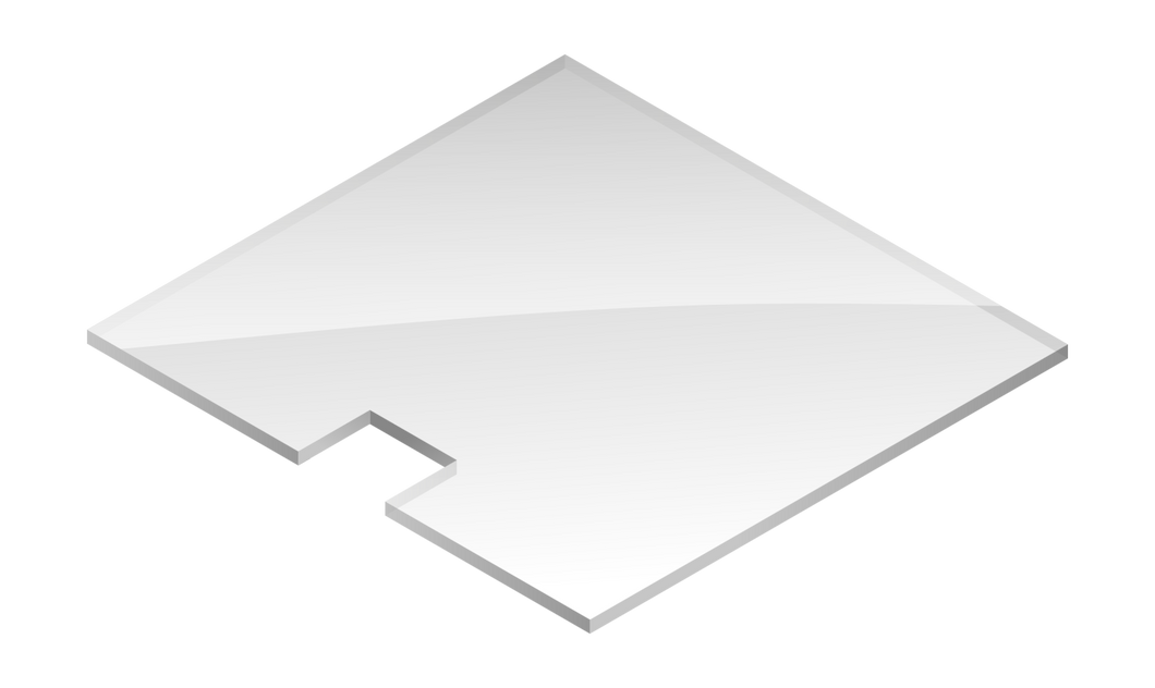 Plexiglass Panel (Modular and Curved Slide)