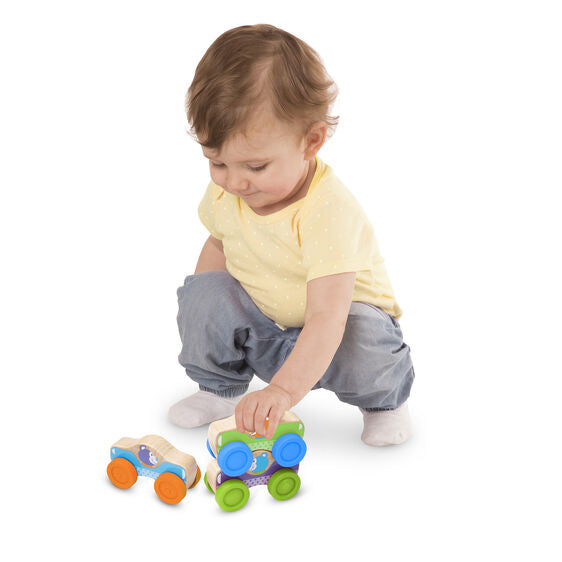 First Play Wooden Animal Stacking Cars