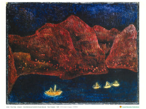 Cote Meridional Sudliche Kuste Abends (Paul Klee, 1925) 南部海岸的晚上