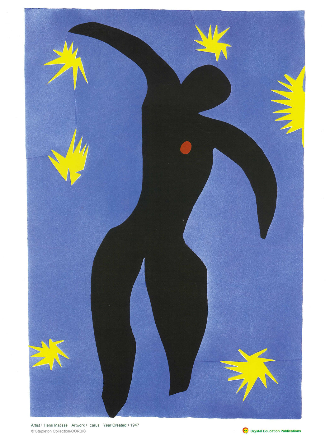 Icarus (Henri Matisse, 1947)  伊卡洛斯
