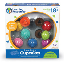 Load image into Gallery viewer, Smart Snacks® Shape Sorting Cupcake
