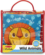 Load image into Gallery viewer, Soft Activity Book - Wild Animals
