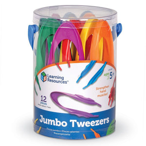 Primary Science® Jumbo Tweezers (Set of 12)