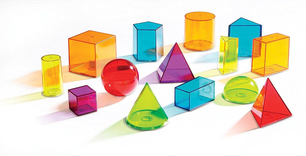 View-Thur Geometric Solids (Set of 14)