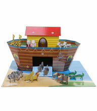Load image into Gallery viewer, KROOM Noah&#39;s Ark Play Set - with play mat and set of 16 figures
