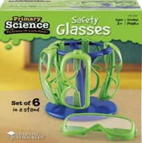 Load image into Gallery viewer, Primary Science® Safety Glasses with Stands (6 Pairs)
