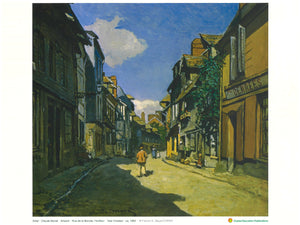 Rue de la Bavolle, Honfleur (Claude Monet, 1846) 翁弗勒街道