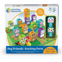 Load image into Gallery viewer, Peg Friends™ Stacking Farm
